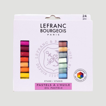 Set Pastelli a Olio Louvre Lefranc Bourgeois