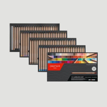 Confezione da 100 Matite Caran d'Ache Luminance