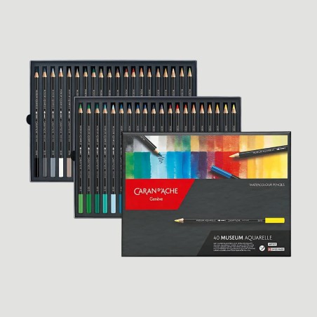 Confezione 40 Matite Colorate - Museum Caran d'Ache