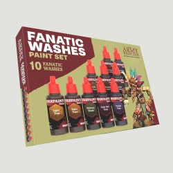 Set 10 Colori Warpaints Fanatic Washes The Army Painter