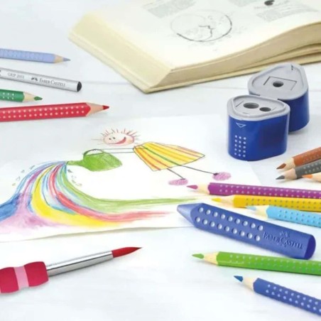 Confezione Matite Colorate Acquerellabili Colour Grip Faber-Castell