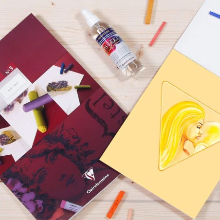 Fissativo Spray Pastel Revolution Clairefontaine, per pastello morbido