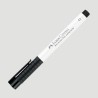 Penna Pitt Artist Pen Bianca Faber-Castell, 2 Punte