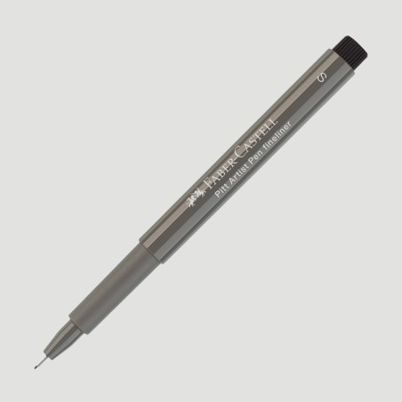 Penna Pitt Artist Pen Grigio Caldo IV Faber-Castell, 3 Punte