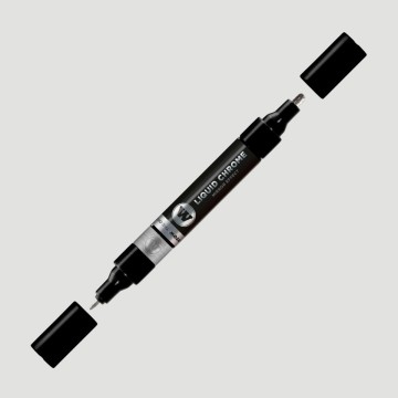 Marker Molotow Liquid Chrome Twin, Doppia Punta 1,5mm e 4mm