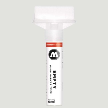 Marker Vuoto Ricaricabile Molotow Masterpiece Empty Pump Marker, punta 60mm