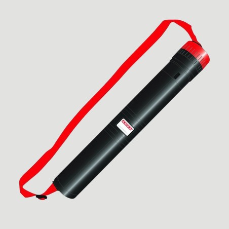 Tubo Portadisegni Allungabile Nero