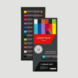Confezione Pastelli Neoart Caran d'Ache, 12, 24 e 48 colori