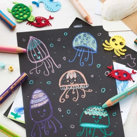 Matitone Colorato Multiuso Stabilo Woody