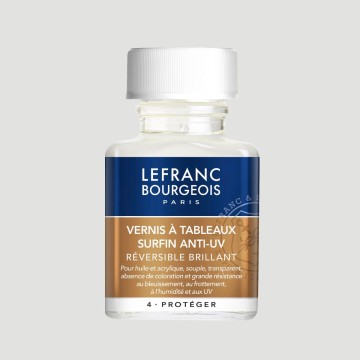 Vernice Finale Sopraffina Anti UV Lucida Lefranc Bourgeois, formato 75ml e 250ml