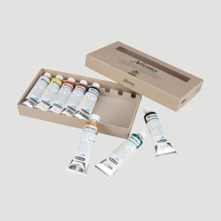 Set 8 Colori a Olio Norma Blue Schmincke, formato 35ml