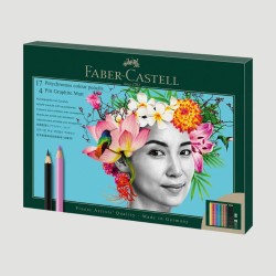 Confezione Matite Colorate Polychromos e Matite Pitt Graphite Matt, 23 pezzi