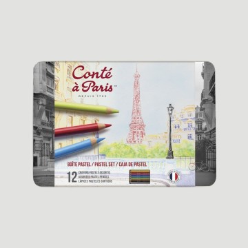Confezione Matite Pastello Conté à Paris, 12, 24 e 48 colori