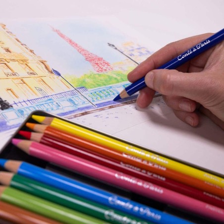 Confezione Matite Pastello Conté à Paris, 12, 24 e 48 colori