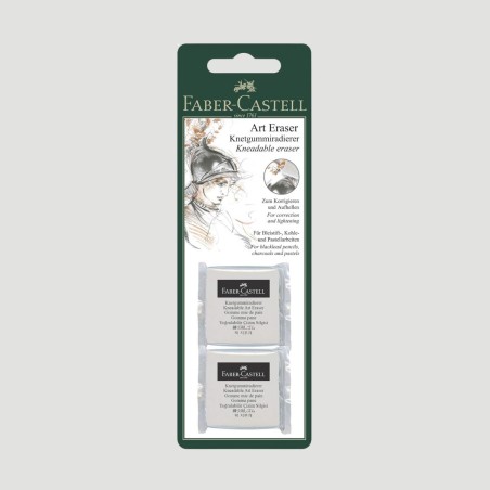 Confezione 2 Gomme Pane Faber-Castell