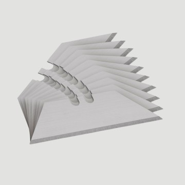 Confezione 10 Lame di Ricambio per Taglierino in Alluminio Cutter Pro Transotype