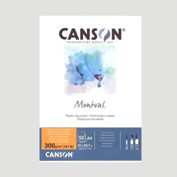 Album per Acquerello Canson Montval, Formato Convenienza