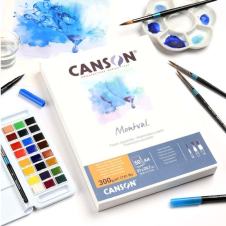 Album per Acquerello Canson Montval, Formato Convenienza