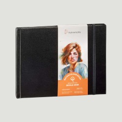 Taccuino Sketchbook per Acquerello Watercolour Book Hahnemuhle, Formato Orizzontale, 100% cotone e bordi intonsi