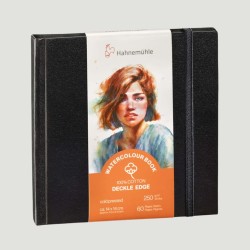 Taccuino Sketchbook per Acquerello Watercolour Book Hahnemuhle, Formato 14x14cm, 100% cotone e bordi intonsi