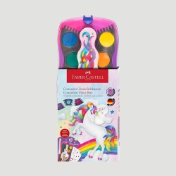 Confezione 12 Acquerelli Connector Unicorno Faber-Castell