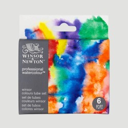 Set Winsor Professional Watercolour Winsor&Newton, 6 colori Winsor in tubetti da 5ml