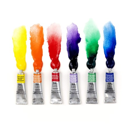 Set Winsor Professional Watercolour Winsor&Newton, 6 colori Winsor in tubetti da 5ml