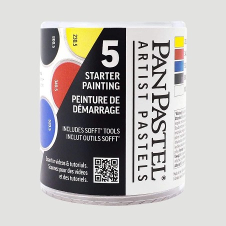 Starter Set Painting PanPastel, 5 colori primari