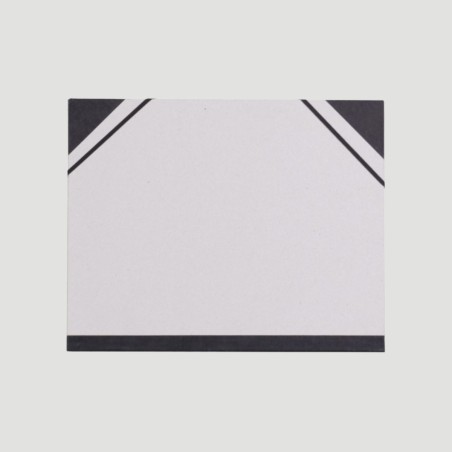 Cartelletta Portadisegni Grigia Clairefontaine, in cartone personalizzabile