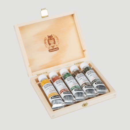 Set Acquerelli Horadam Super Granulati Serie URBAN, 5 tubetti da 15ml