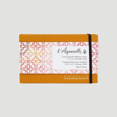 Taccuino Sketchbook per Acquerello con Spirale L'Aquarelle Sennelier, 300gr