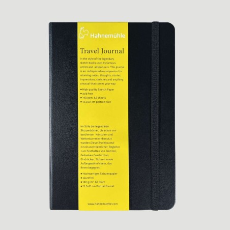 Taccuino Sketchbook da Disegno Travel Journal Hahnemuhle, in cellulosa formato verticale