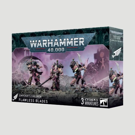 Emperor's Children Flawless Blades, Confezione Warhammer 40000