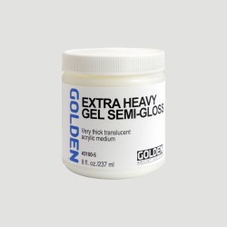Golden Extra Heavy Gel Semi-Gloss, Gel Extra Denso Satinato