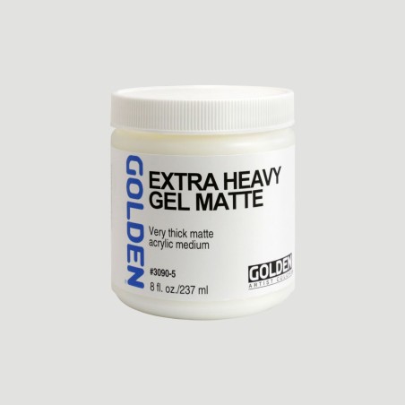 Golden Extra Heavy Gel Matte, Gel Extra Denso Opaco