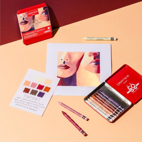 Confezione Pastelli a Cera - Neocolor II Caran d'Ache