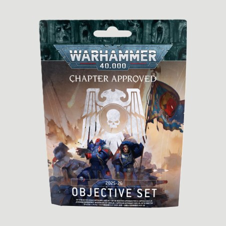 Objective Markers Chapter Approved, Confezione Warhammer 40000