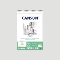 Album da Disegno Spiralato Canson 1557, Grammatura 120gr