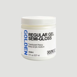 Golden Regular Gel Semi Gloss, Gel Semilucido