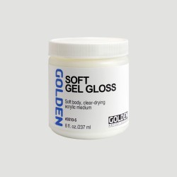 Golden Soft Gel Gloss, Gel Acrilico Lucido Morbido