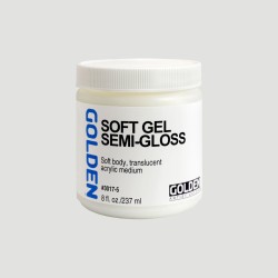 Golden Soft Gel Semi Gloss, Gel Acrilico Semi lucido Morbido