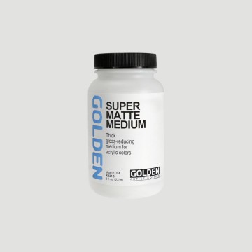 Golden Super Matte Medium, Super Opaco per Acrilico