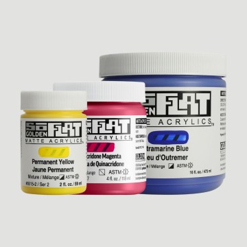 Colori Acrilici Golden SoFlat