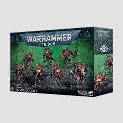Chaos Knights Houndpack Lance, Confezione Warhammer 40000
