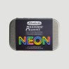 Set Acquerelli Akademie Aquarell Schmincke, Edizione Limitata 5 1/2 Godet Colori Neon