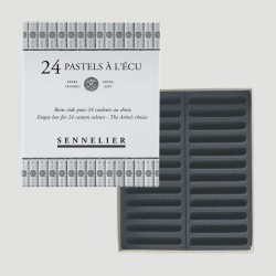 Scatola Vuota per 24 Pastelli Olio Sennelier