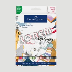 Set 12 Sketch Marker Goldfaber Faber-Castell