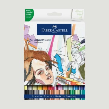Set 24 Sketch Marker Goldfaber Faber-Castell