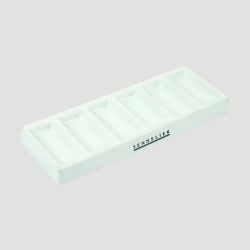 Tavolozza in Porcellana Rettangolare L'Aquarelle Sennelier, 7,8x19,5cm