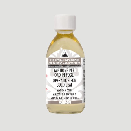 Mistione per Oro in Fogli Maimeri, formato 75ml e 250ml